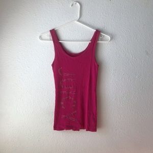 3/$20 ✨ Y2K JUICY COUTURE Embellished Pink Tank